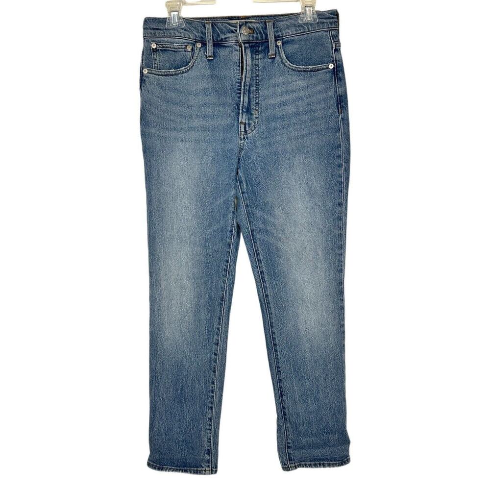 Madewell The Perfect Vintage Flare Jeans Blue Denim Cotton Women's Sz 27